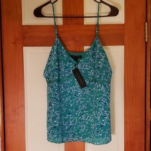 Banana Republic floral tank top size 8